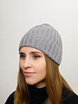 Шапка WIGENS арт. 180085 BEANIE (светло-серый)